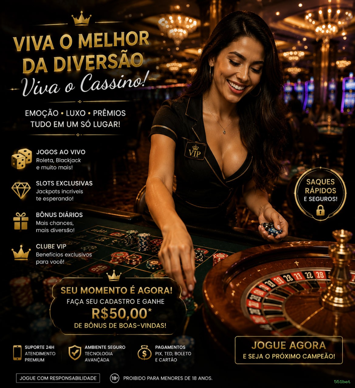 Login seguro na 551bet